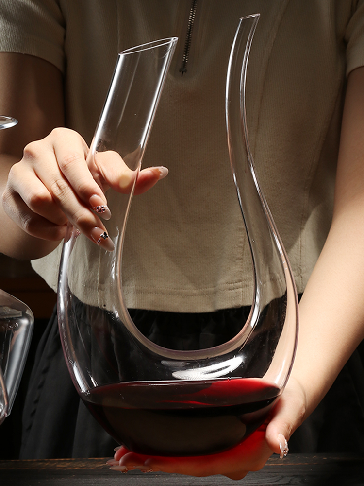 Wine Aerator Pour - Premium Glass Wine Decanter Red Wine