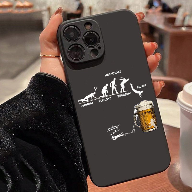 Beer & Wine Jockey Plaza Shopping - Creative Beer-Themed Phone Case for Samsung