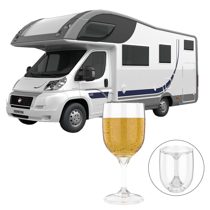 Wine & Beer Emporium - RV Portable Wine Glass Goblet Collapsible