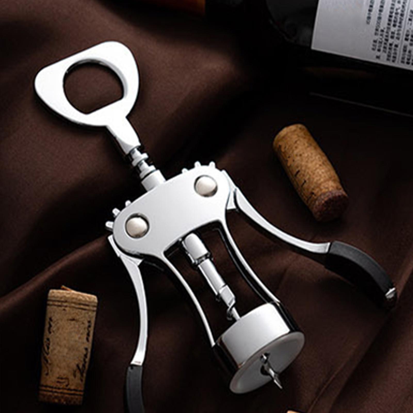 Wine Beer Opener - Corkscrew Wine Opener Multifunctional Manual Bar