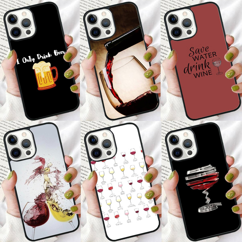 Beer And Wine Quote - Drink Beer Red Wine Mobile Phone