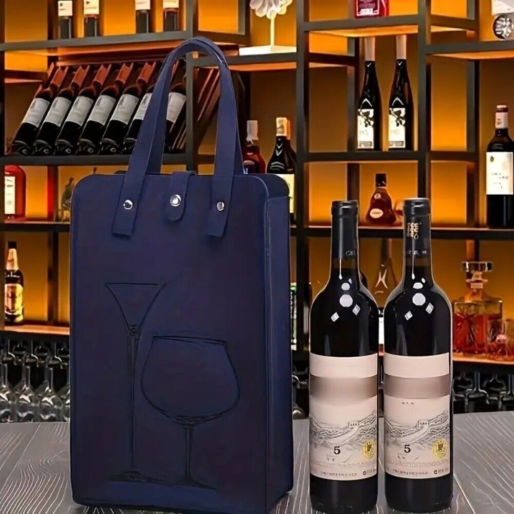 Wine & Beer Emporium - High Quality Felt Red Wine Bag