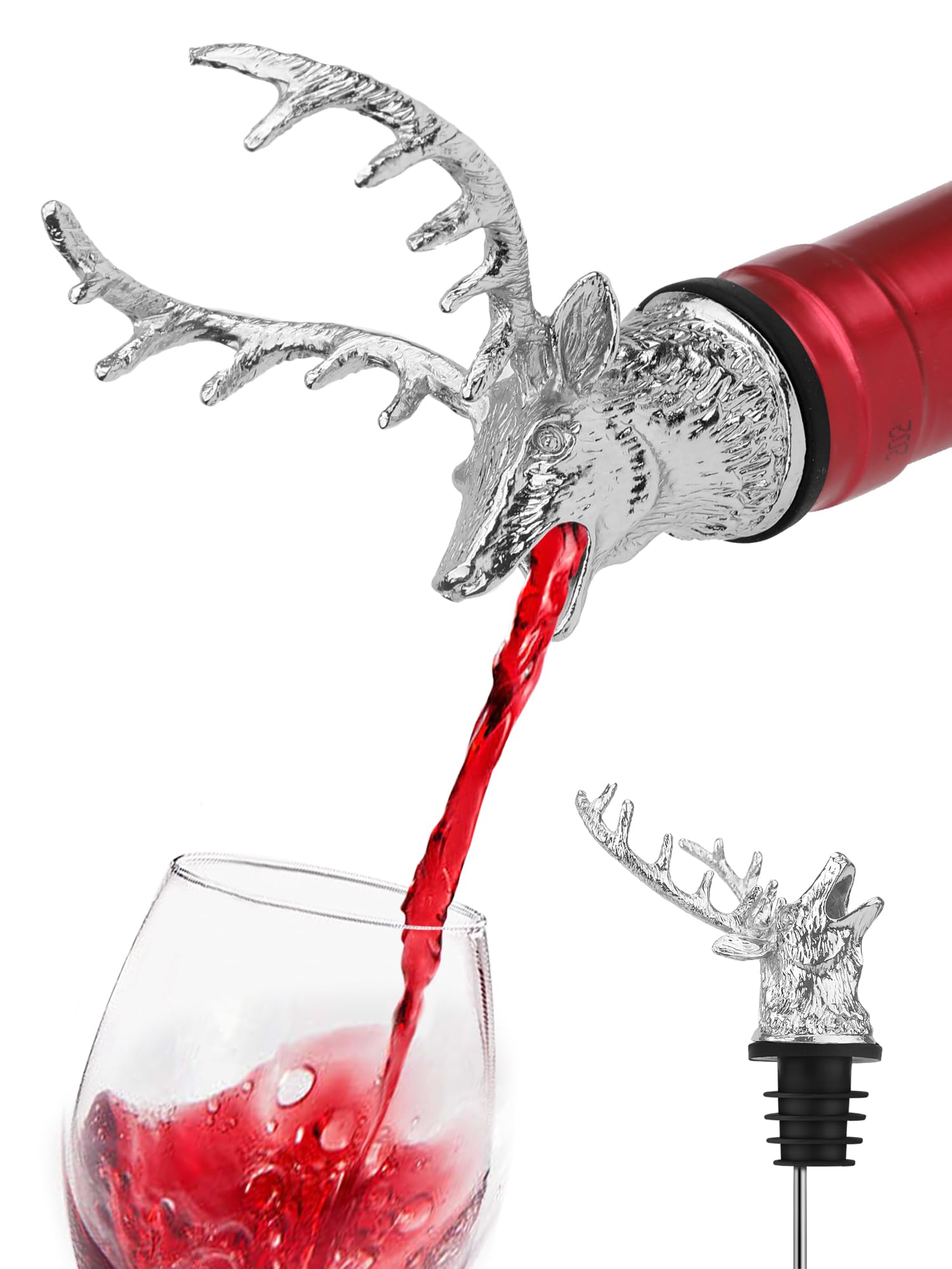 Wine Aerator Pour - Wine Aerator Pourer, Stainless Steel Liqour
