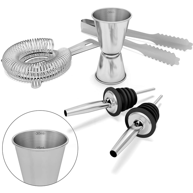 Basic  Bar Mixing Supply Kit,  - Bar Spoon Twisted 评论和价格