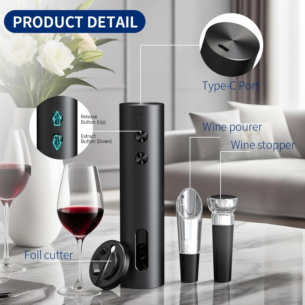 4-in-1 Electric Bottle Wine Op - Wine Beer Opener 评论和价格