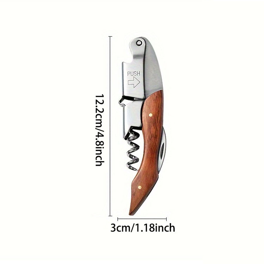 Wine Opener Combines Functiona - Wine Beer Opener 评论和价格
