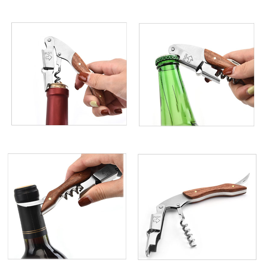Wine Opener Combines Functiona - Wine Beer Opener 评论和价格