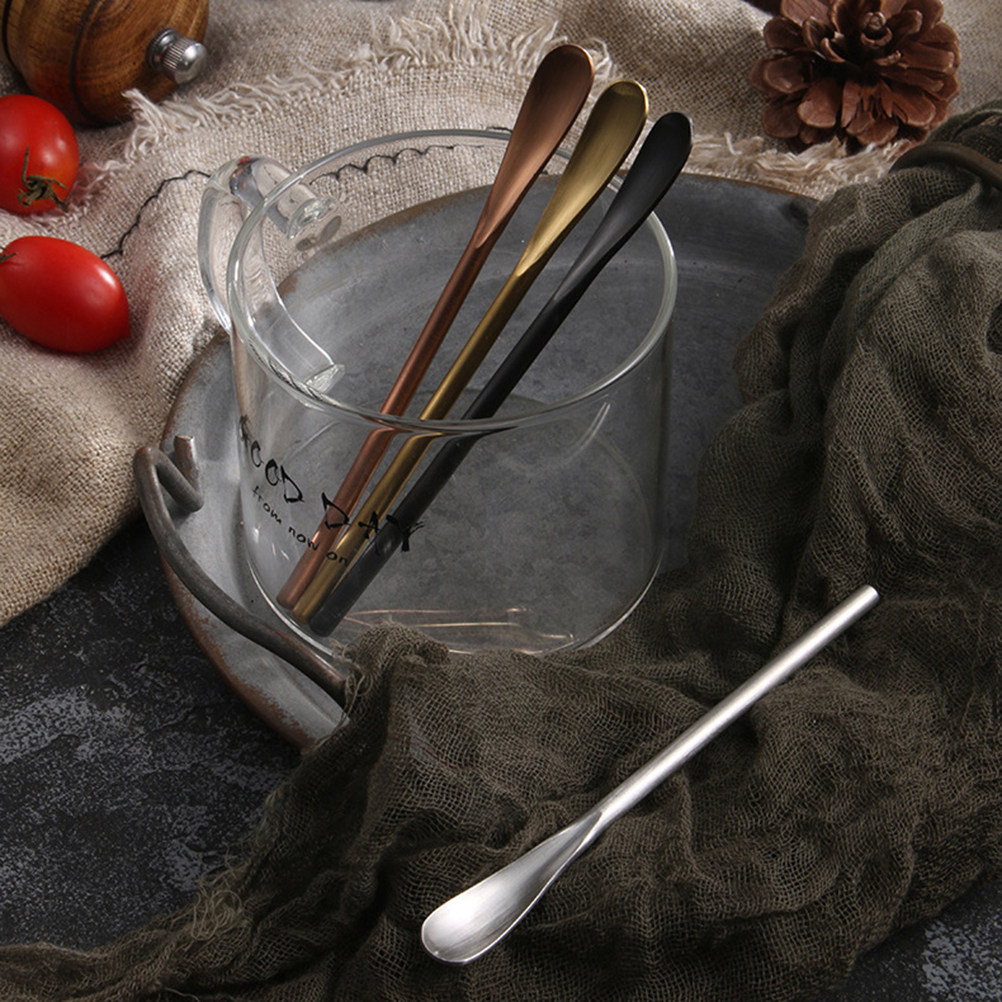 2Pcs Stainless Steel Cocktail  - Bar Spoon Twisted 评论和价格