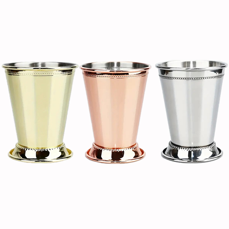 tiki Mint Julep Mug Stainless  - Wine With Beer Mix 评论和价格