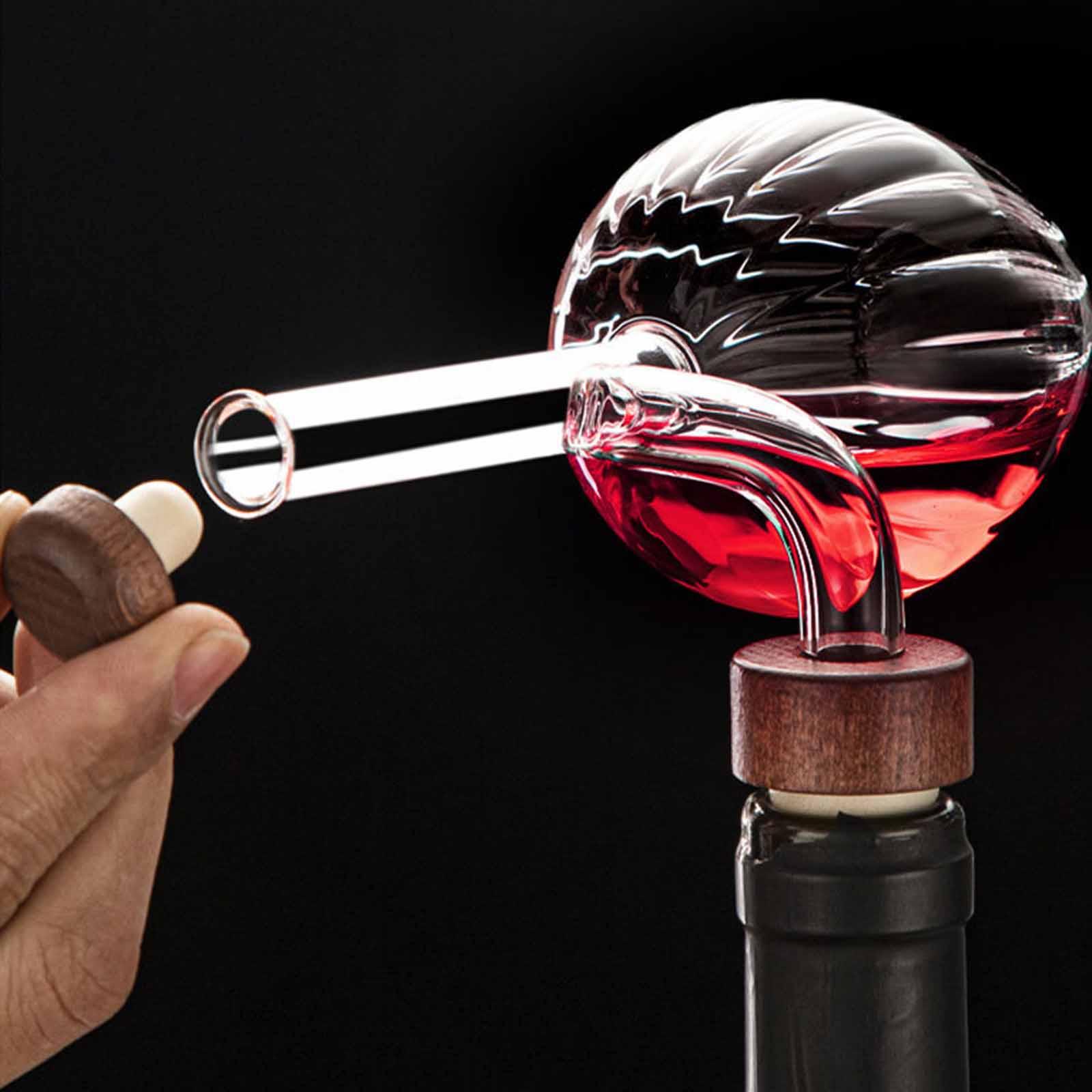 Fast Pouring Portable Decanter - Wine Aerator Pour 评论和价格