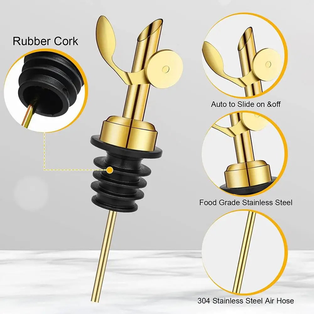1PC Stainless Steel Bottle Pou - Wine Aerator Pour 评论和价格
