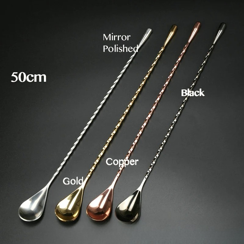50cm Cocktail Bar Spoon 304 St - Bar Spoon Twisted 评论和价格
