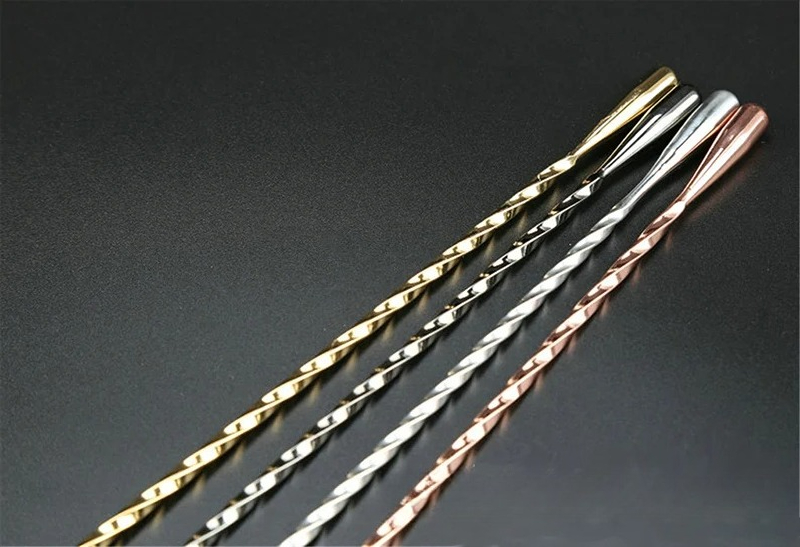 50cm Cocktail Bar Spoon 304 St - Bar Spoon Twisted 评论和价格