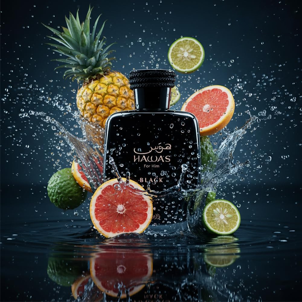 Hawas Black by Rasasi for Men  - Wine&Beer Help 评论和价格
