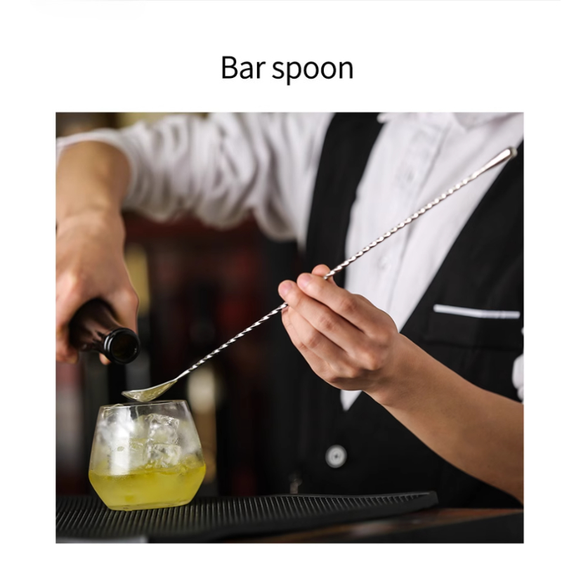 1Pcs Cocktail Bar Spoon Stainl - Bar Spoon Twisted 评论和价格