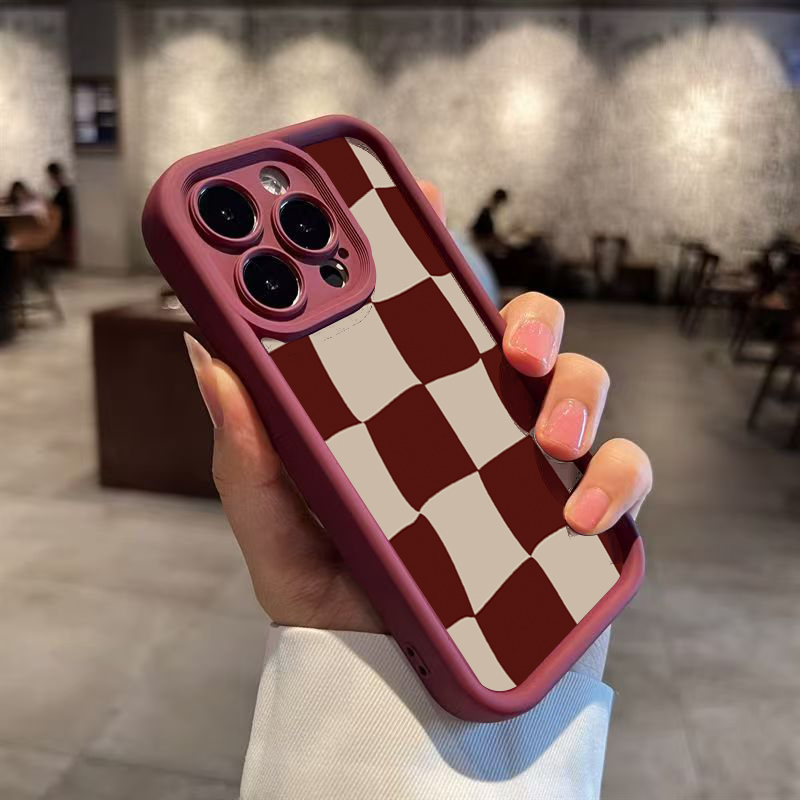 Wine Red Deform Grid Pattern P - Wine & Beer Emporium 评论和价格