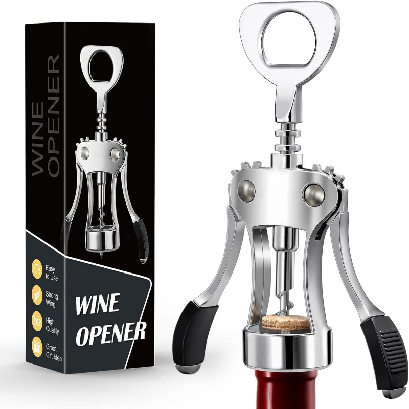 Manual 2-in-1 wine opener, pra - Wine Beer Opener 评论和价格