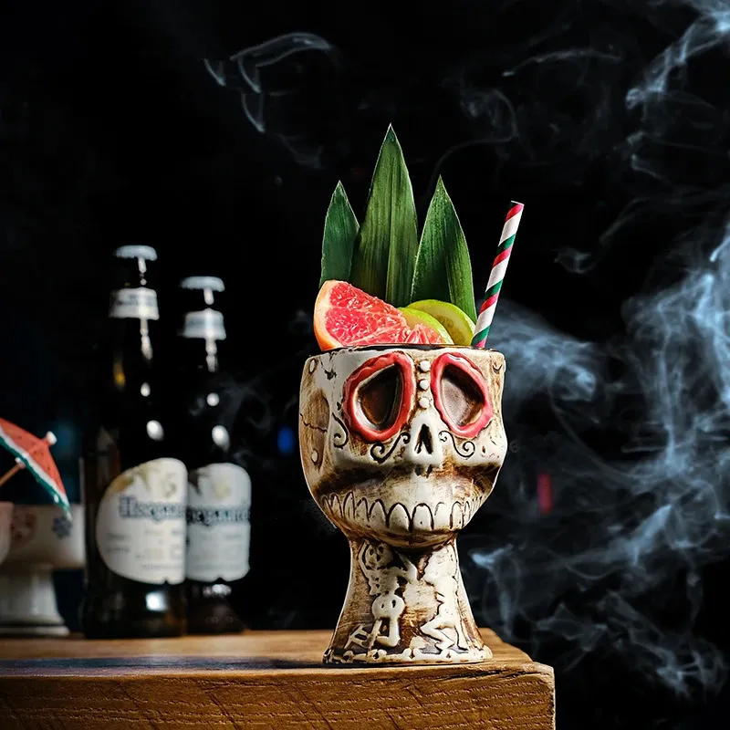480ml Halloween Party Skull Co - Wine With Beer Mix 评论和价格