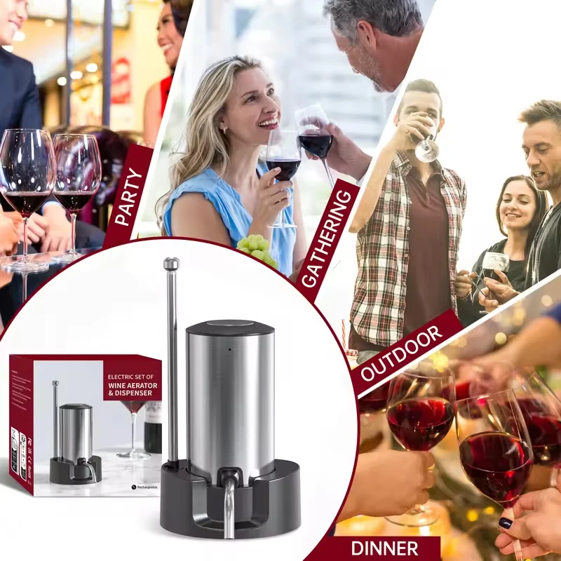 Intelligent Electric Wine Aera - Wine Aerator Pour 评论和价格