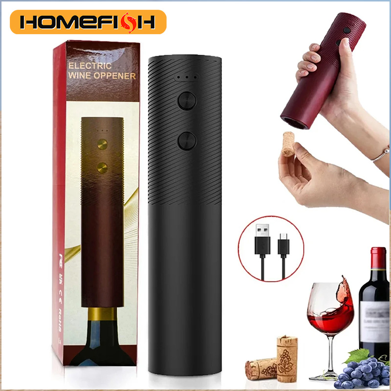 HOMEFISH Electric Wine Bottle  - Wine Opener Electric 评论和价格