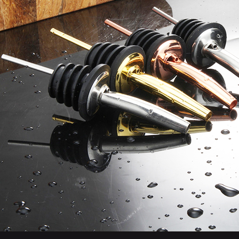 4Pcs Black/Rose Gold/Silver Li - Wine Aerator Pour 评论和价格