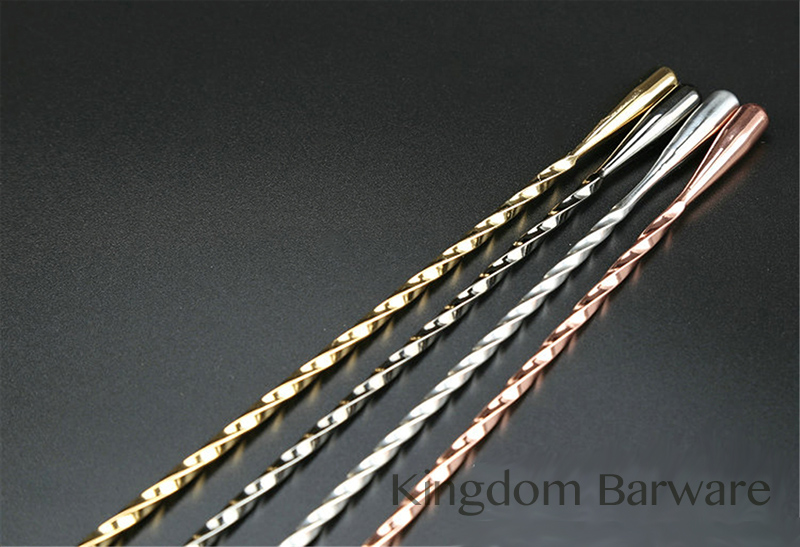50cm Cocktail Bar Spoon 304 St - Bar Spoon Twisted 评论和价格