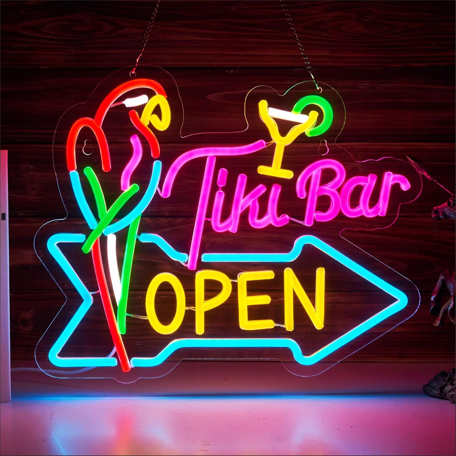 Bar Open Neon Sign Business Ar - Beer & Wine Jockey Plaza Shopping 评论和价格