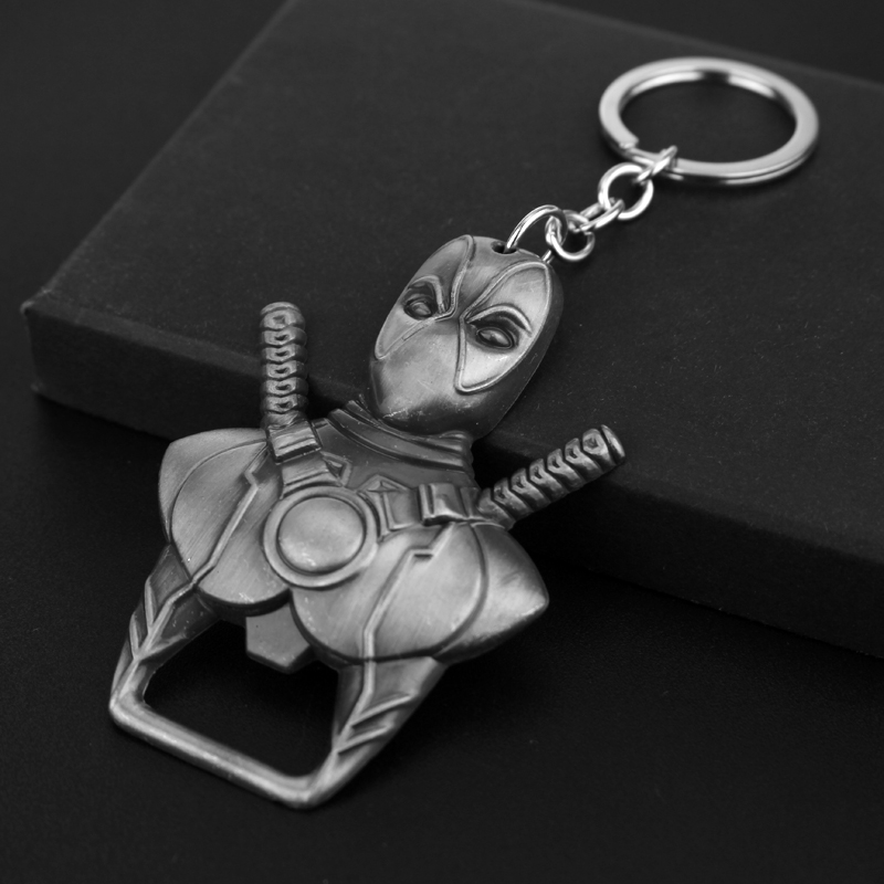 Deadpool Keychain Trendy Perso - Wine Beer Opener 评论和价格