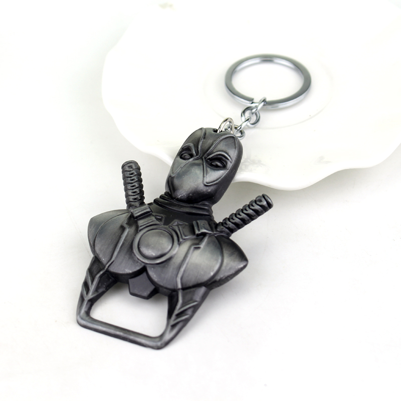 Deadpool Keychain Trendy Perso - Wine Beer Opener 评论和价格