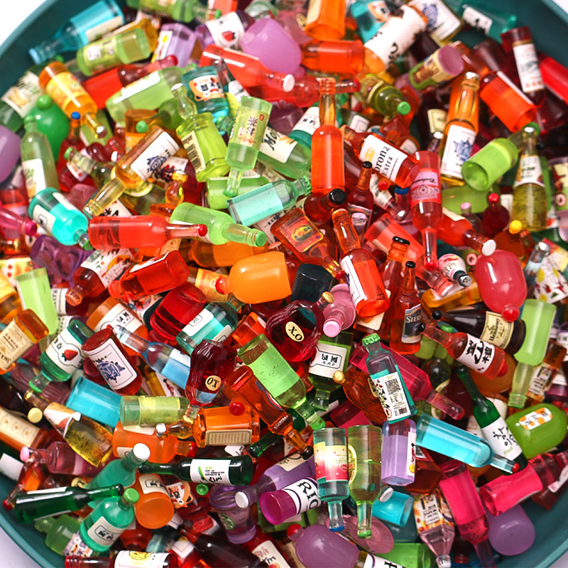20Pcs Mixed Mini Resin Simulat - Wine With Beer Mix 评论和价格