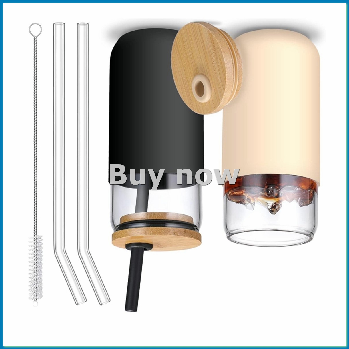 2Colors 20 OZ Glass Cups with  - Beer & Wine Jockey Plaza Shopping 评论和价格