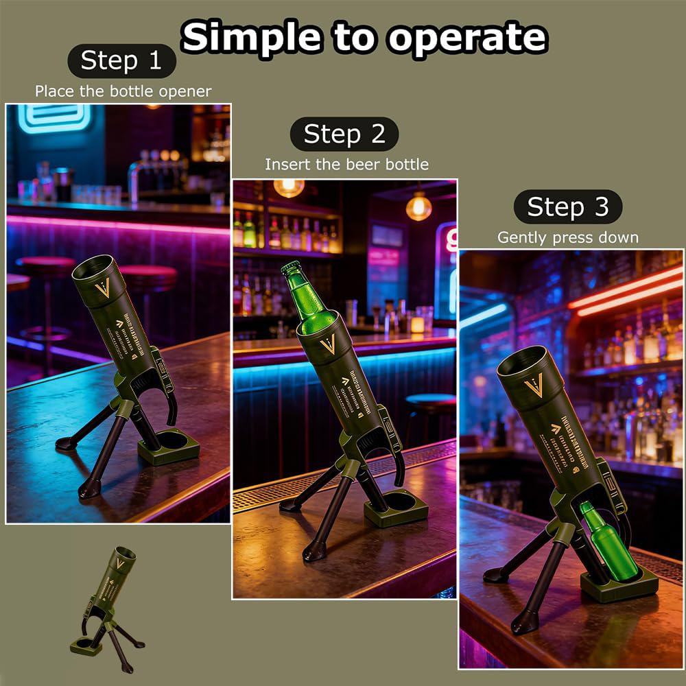 Mortar Bottle Opener Beer Bott - Wine Beer Opener 评论和价格