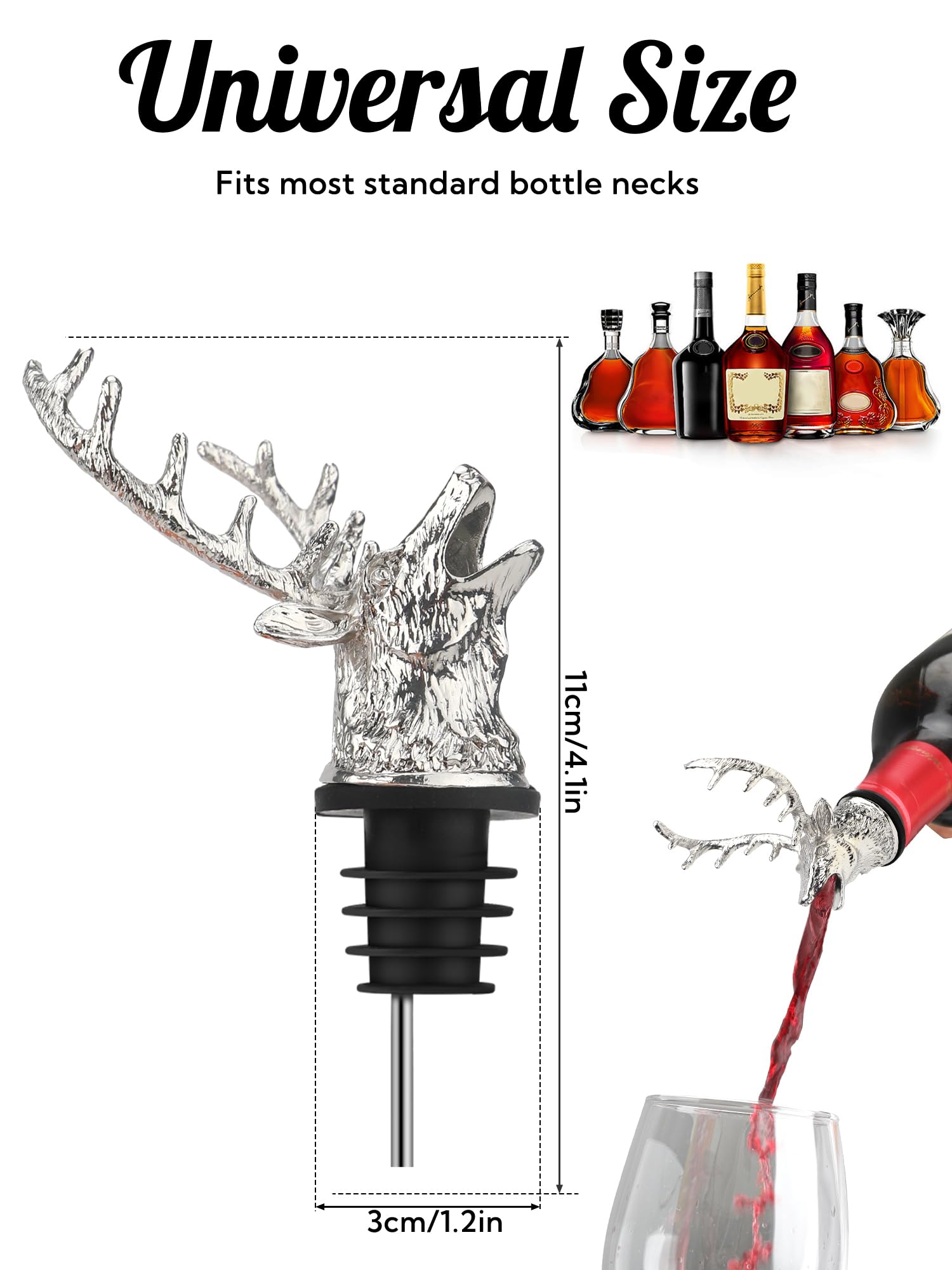 Wine Aerator Pourer, Stainless - Wine Aerator Pour 评论和价格