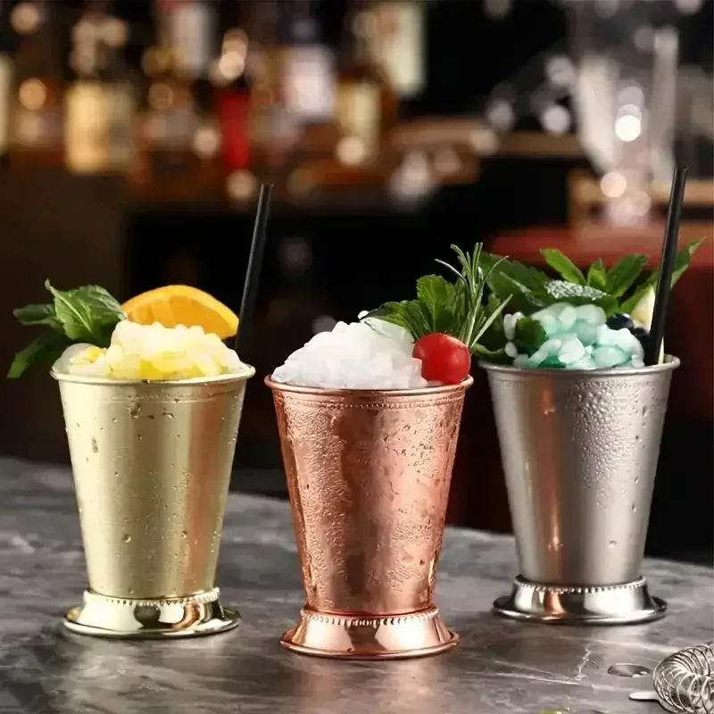 Stainless Steel Mint Julep Mug - Wine With Beer Mix 评论和价格