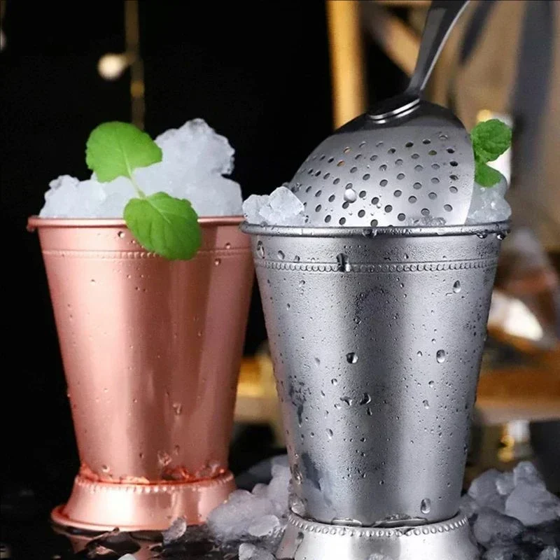 Stainless Steel Mint Julep Mug - Wine With Beer Mix 评论和价格