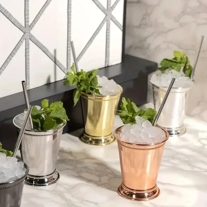 Stainless Steel Mint Julep Mug - Wine With Beer Mix 评论和价格