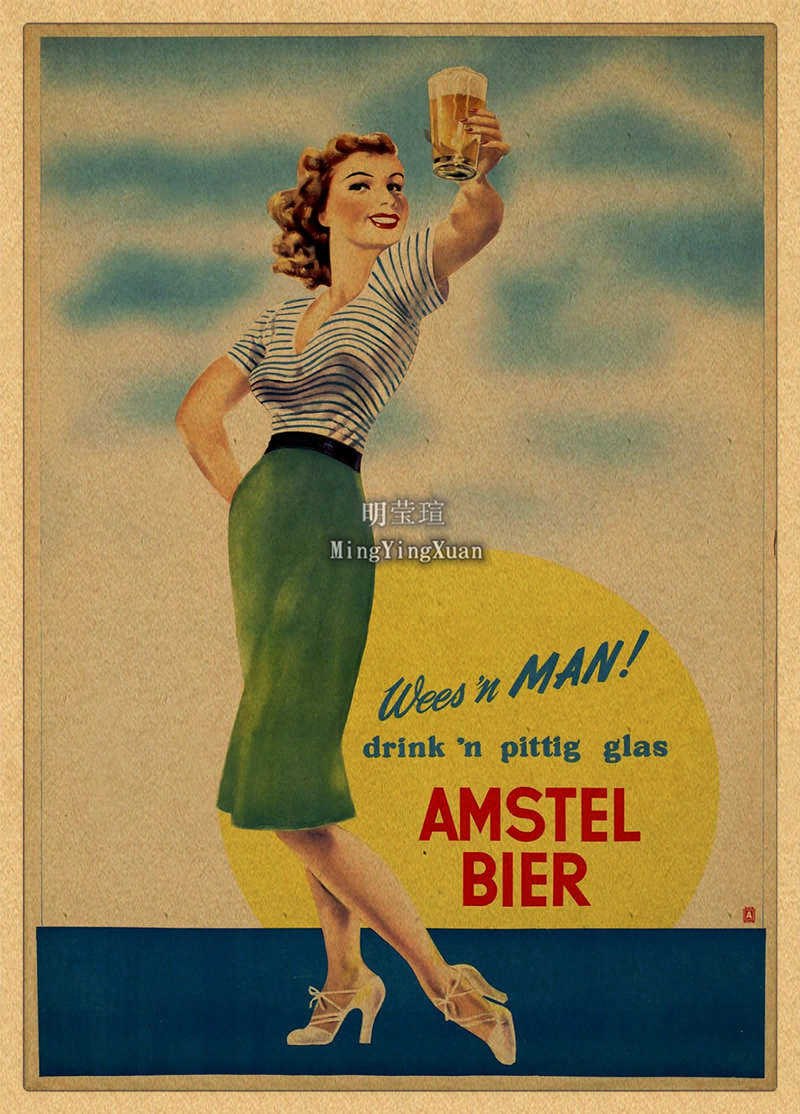 Vintage Beer Wine Drink Chart  - Wine With Beer Mix 评论和价格