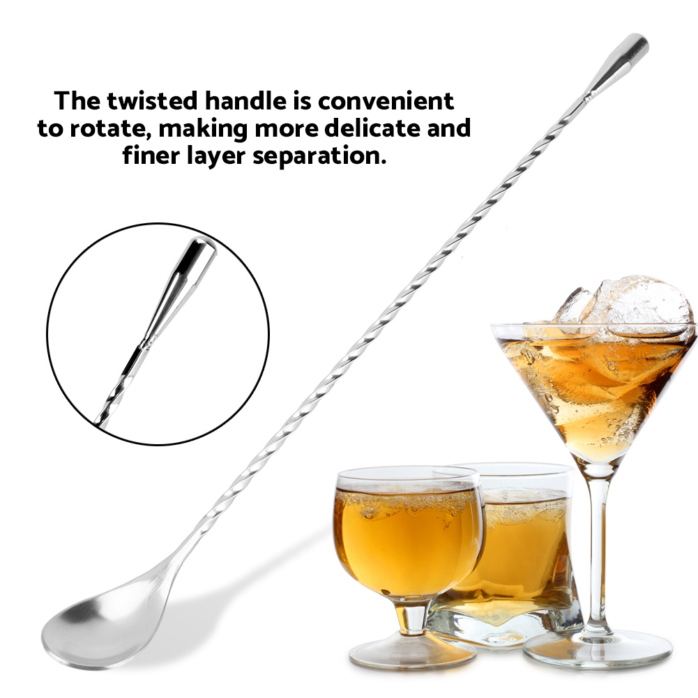 Bar Mixing Spoon Bar Spoon Sta - Bar Spoon Twisted 评论和价格
