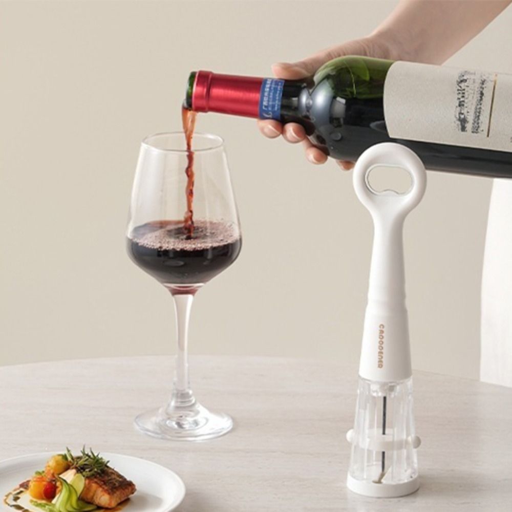 2 in 1 Pneumatic Wine Opener w - Wine Beer Opener 评论和价格